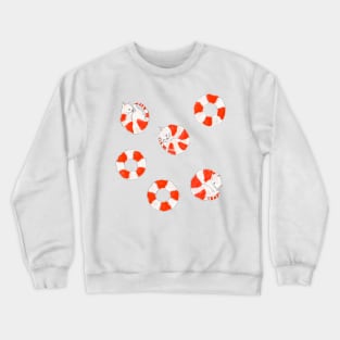 Swim Ring Kittens Crewneck Sweatshirt